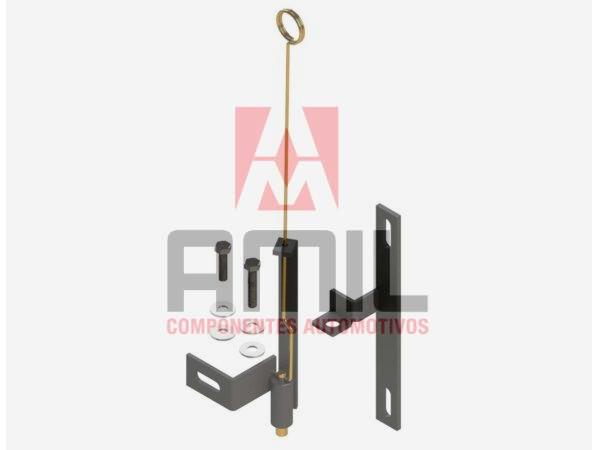 SUPORTE ANTIFURTO DO CAPÔ SCANIA MODELO P S5
