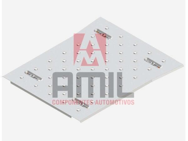 PLATAFORMA EM INOX PARA DAF XF COM 1000MM