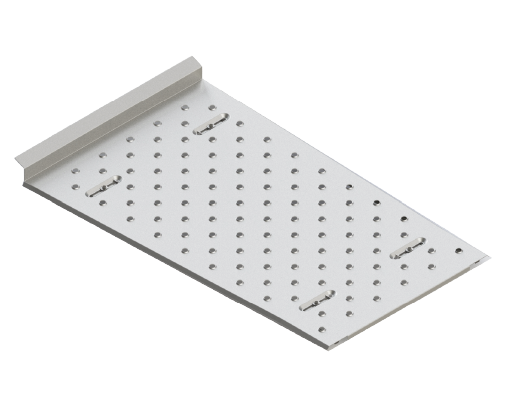 PLATAFORMA EM INOX INTEIRIÇA PARA SCANIA COM 1400MM