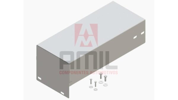 ACABAMENTO DE INOX DA PROTEÇÃO DO FILTRO DE ÓLEO PARA VOLVO FH 2015 A 2017