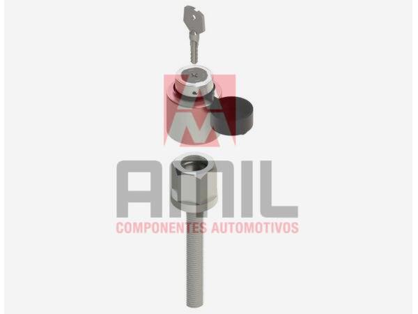 CONJUNTO PINO E MIOLO PARA SUPORTE TRAVA DO ESTEPE (PINO COM 101MM)