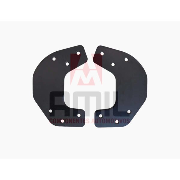 PROTETOR DESLIZANTE QUINTA RODA SEMIRREBOQUE COMPATÍVEL JOST PRETO - BIPARTIDA (JSK37CXW)