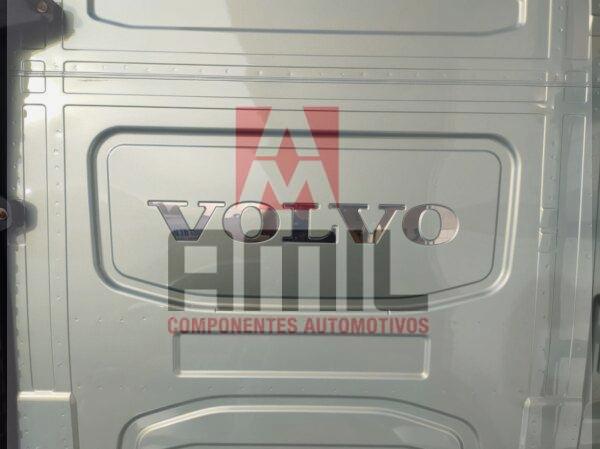 LETREIRO TRASEIRO DE INOX PARA CABINE DO VOLVO FH NEW - Imagem 2
