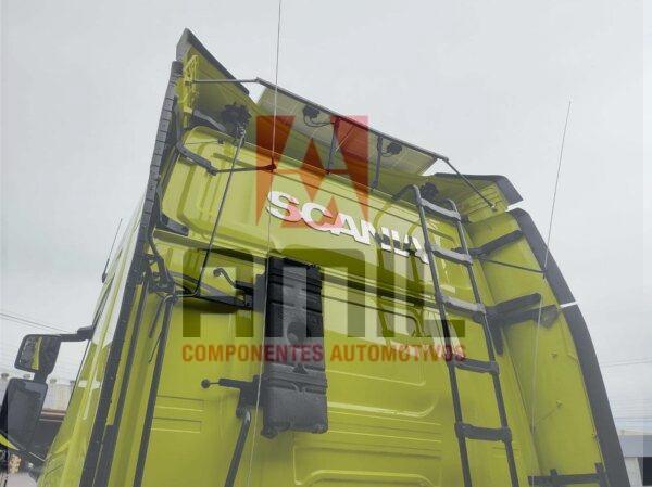 LETREIRO TRASEIRO DE INOX PARA CABINE ALTA R/S DO SCANIA NTG - Image 3