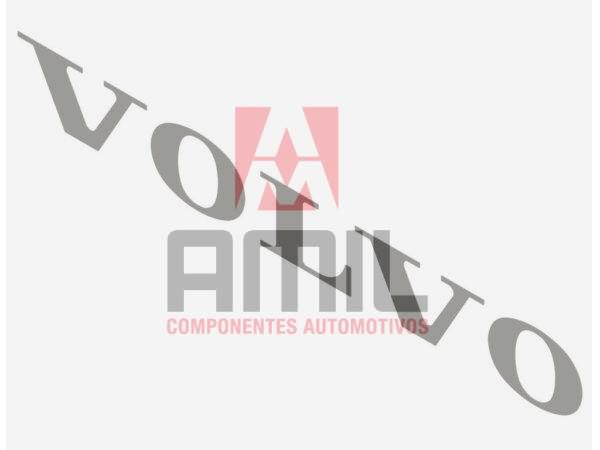 LETREIRO TRASEIRO DE INOX PARA CABINE DO VOLVO FH NEW