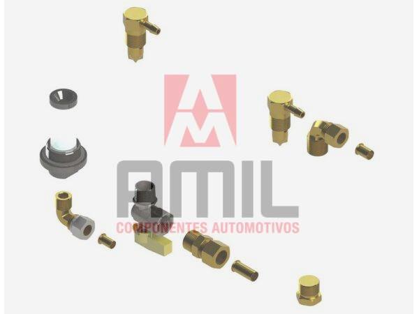 KIT DE INSTALAÇÃO PARA TANQUES LATERAIS Ø680MM HÍBRIDOS (TANQUE INDIVIDUAL LD)