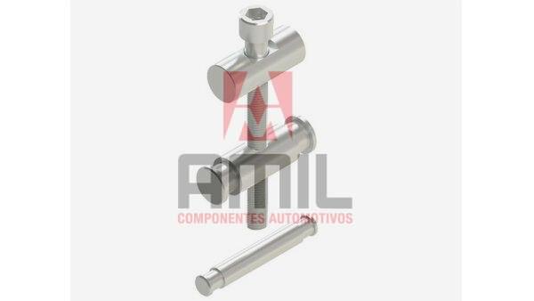 KIT DE FIXAÇÃO DA CINTA PARA TANQUES LATERAIS Ø660MM (COMPATÍVEL COM SUPORTE ORIGINAL SCANIA)