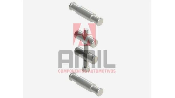 KIT DE FIXAÇÃO DA CINTA BIPARTIDA PARA TANQUES MODELO "QUADRADO" DO SCANIA NTG DE 2019 A 2022 (EURO 5)