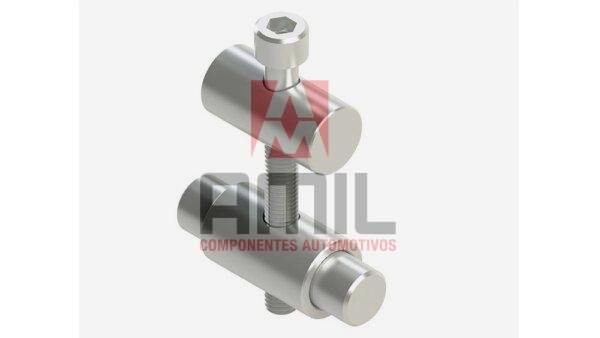 KIT DE FIXAÇÃO DA CINTA PARA TANQUES MODELO "QUADRADO" DO SCANIA 113