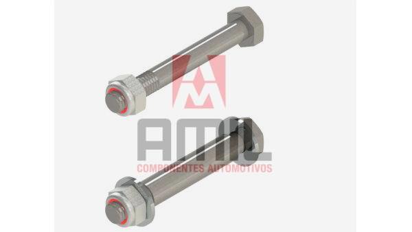 KIT DE FIXAÇÃO DA ABRAÇADEIRA EM INOX DOS RESVATÓRIOS CILÍNDRICOS