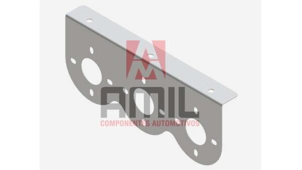 SUPORTE EM INOX PARA LANTERNA Ø65MM 03 UNIDADES