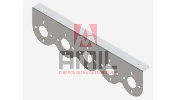 SUPORTE EM INOX PARA LANTERNA Ø65MM 05 UNIDADES