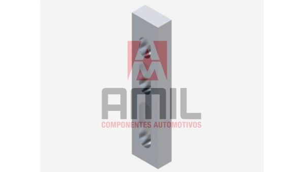 CALÇO 30MM EM ALUMÍNIO PARA SUPORTE DO TANQUE
