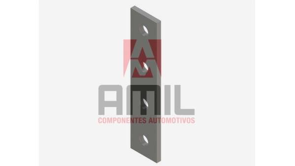 CALÇO 8MM EM AÇO CARBONO PARA SUPORTE DO TANQUE