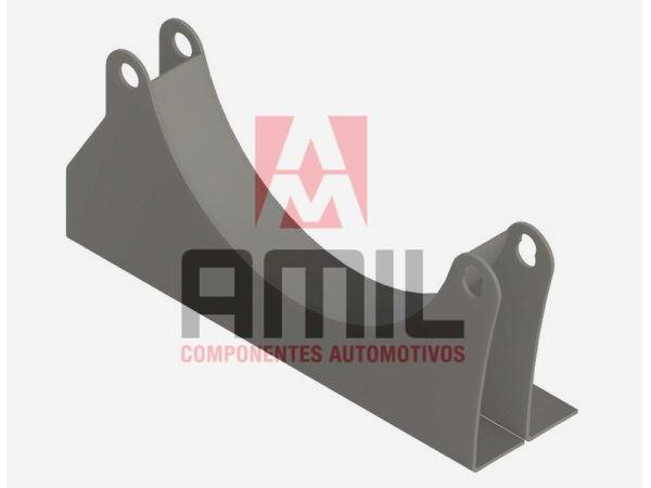 SUPORTE LD DO TANQUE PLATAFORMA OVAL Ø350MM X 570MM (PARA DAF)