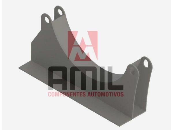 SUPORTE LE DO TANQUE PLATAFORMA OVAL Ø350MM X 570MM (PARA DAF)